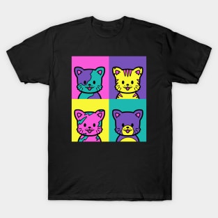 Cat Warhol Pop Art by Tobe Fonseca T-Shirt